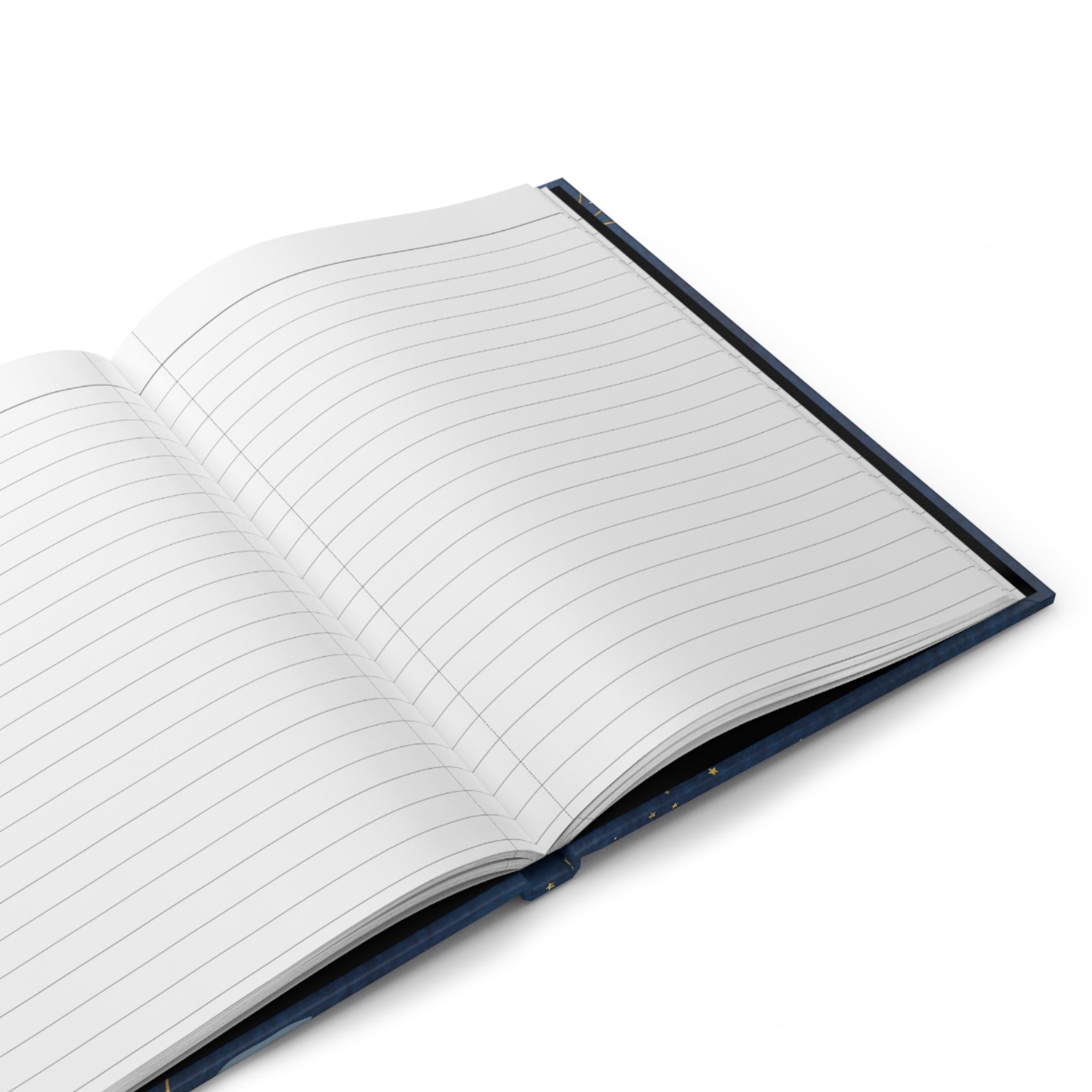 Elegant Blue Hardcover Journal
