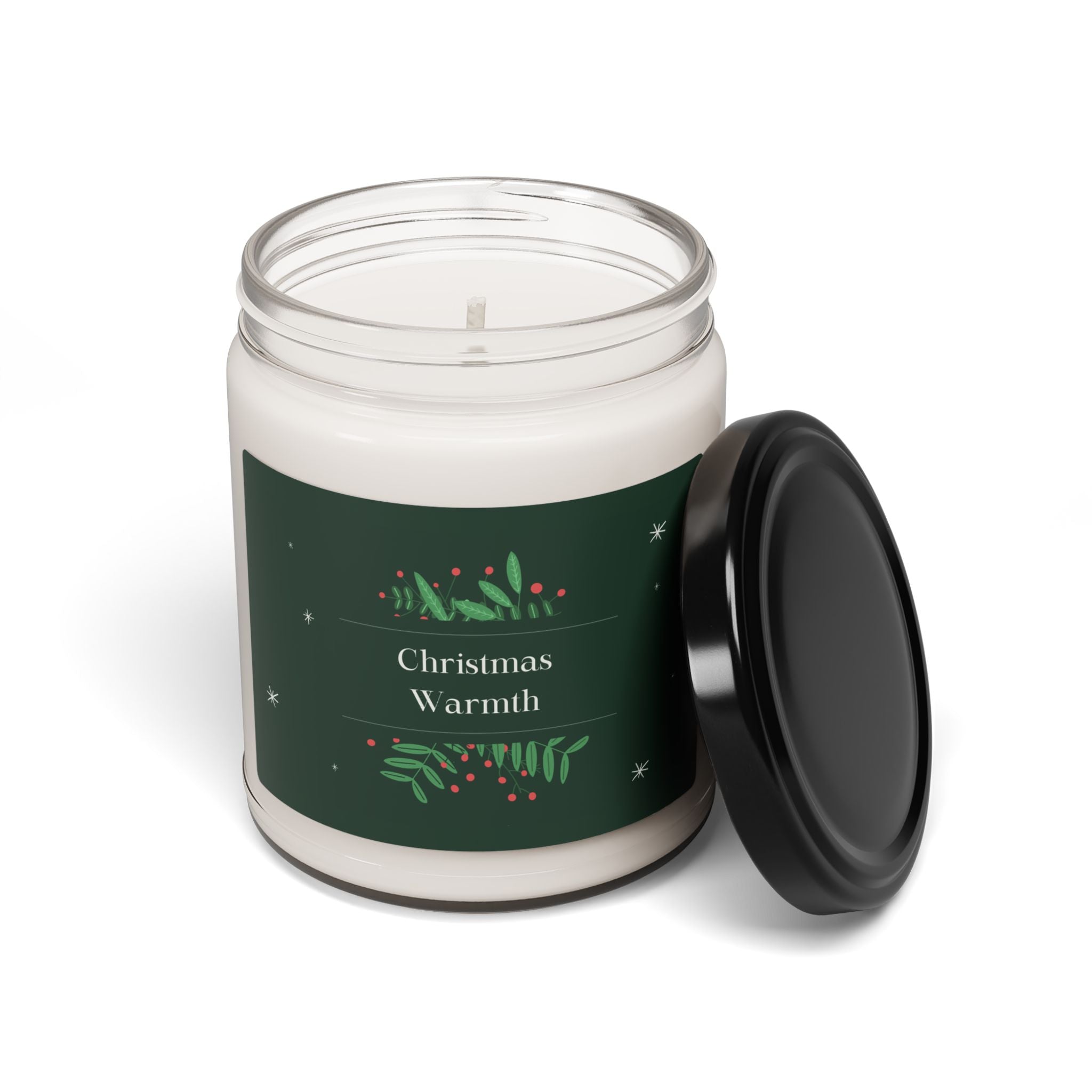 Christmas Warmth Scented Soy Candle, 9oz