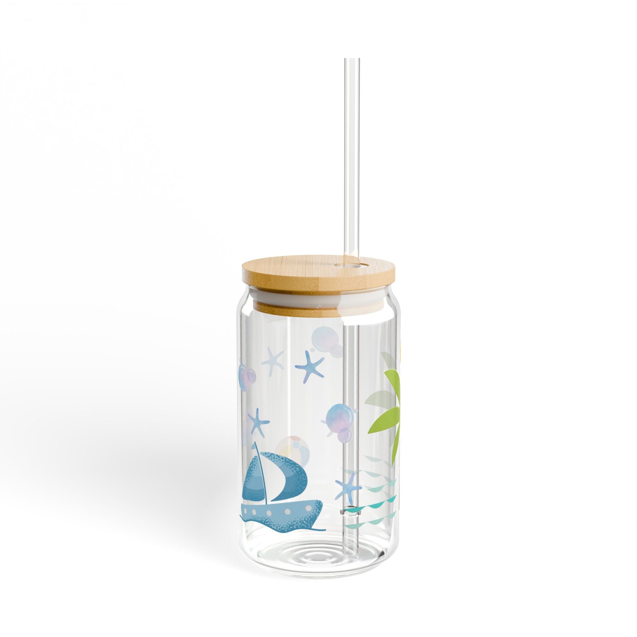 Tropical Sipper Glass