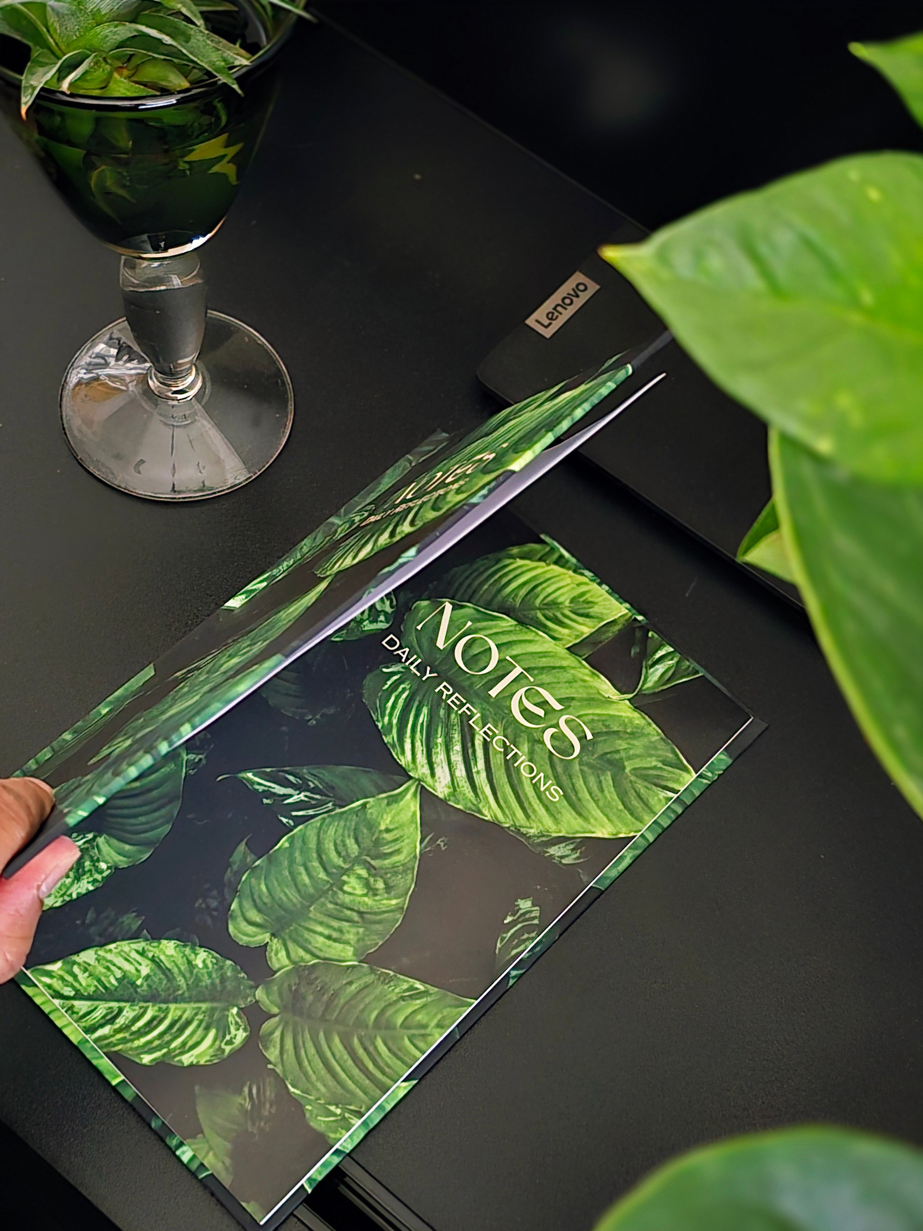 Botanical Secret Password & Digital Legacy Journal - Nature-Inspired Hard Cover Organizer