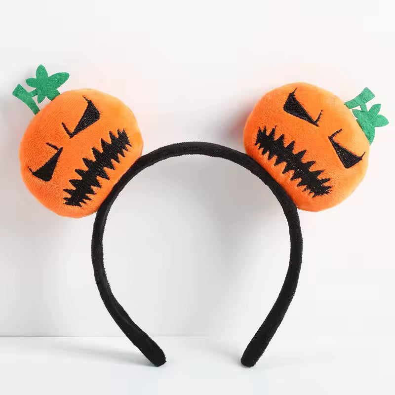Funny Plush Pumpkin Doll Headband