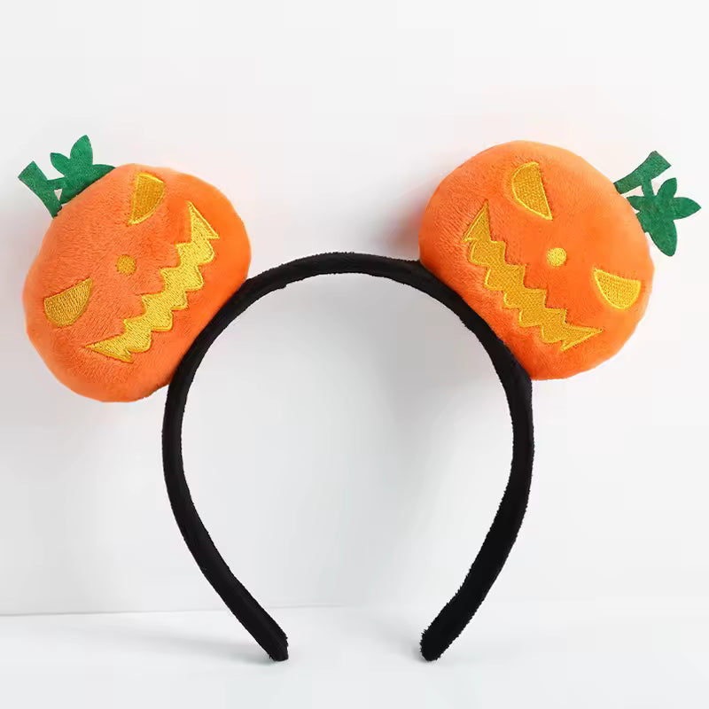 Funny Plush Pumpkin Doll Headband