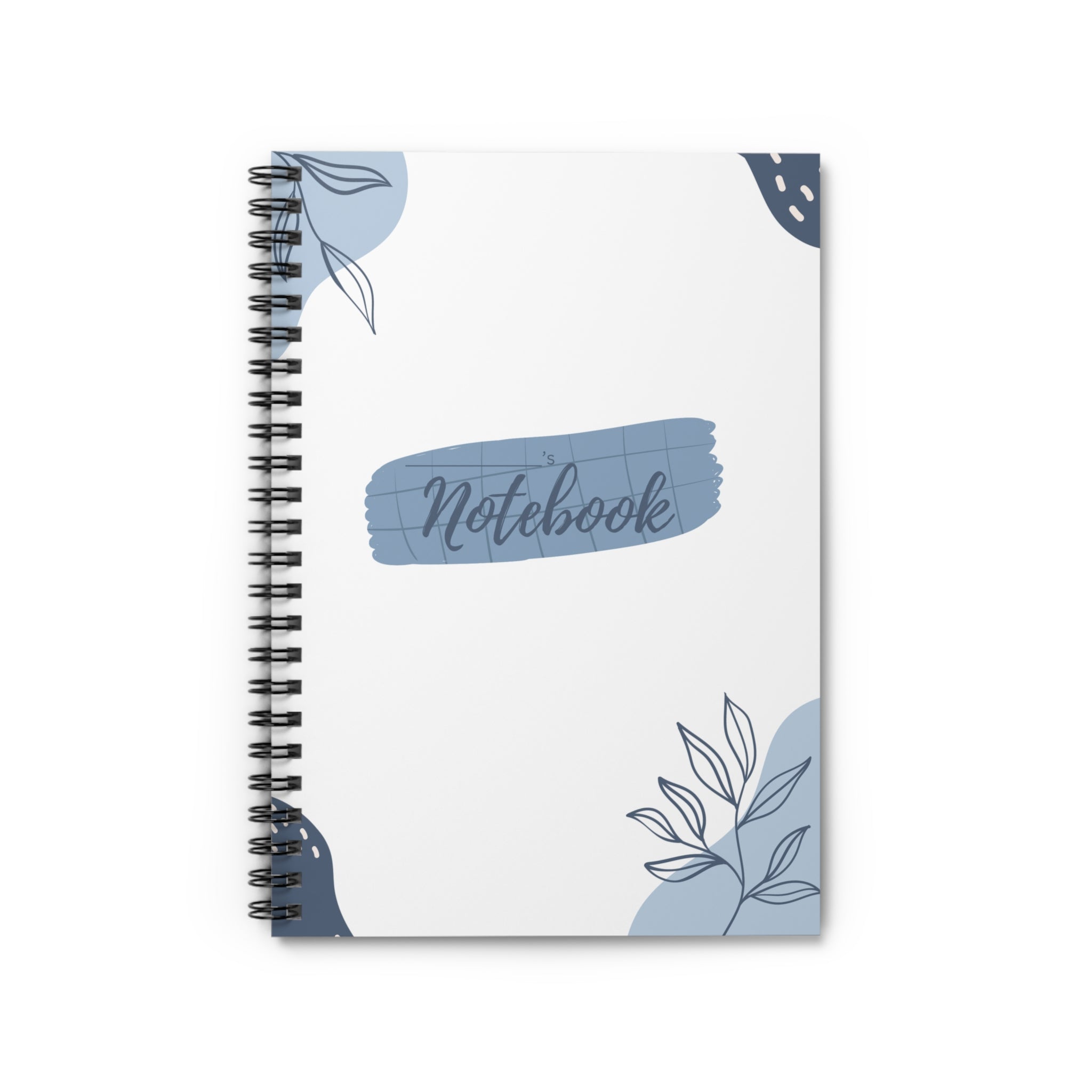 Blue Spiral Notebook - Ruled Line