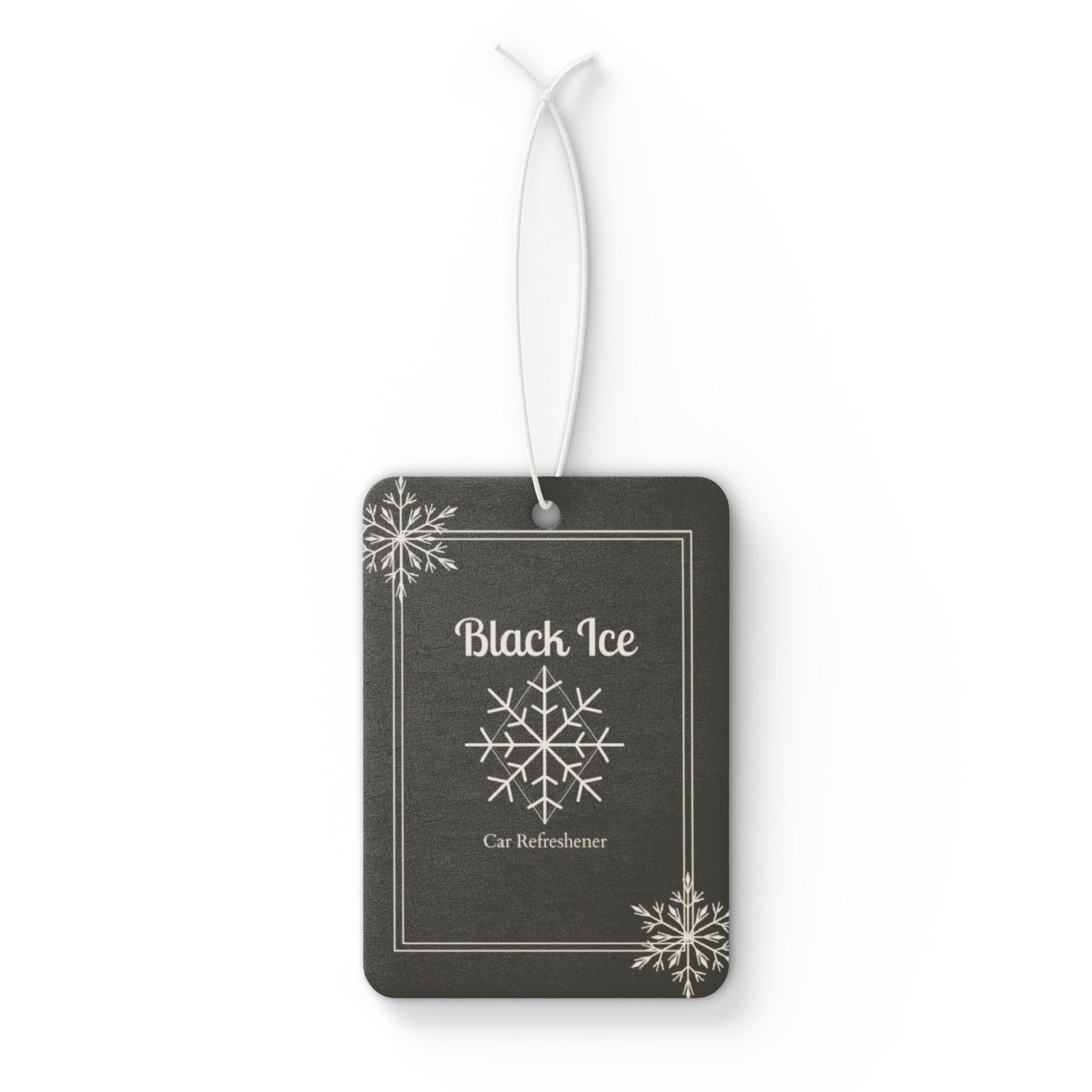 Black Ice Car Air Freshener