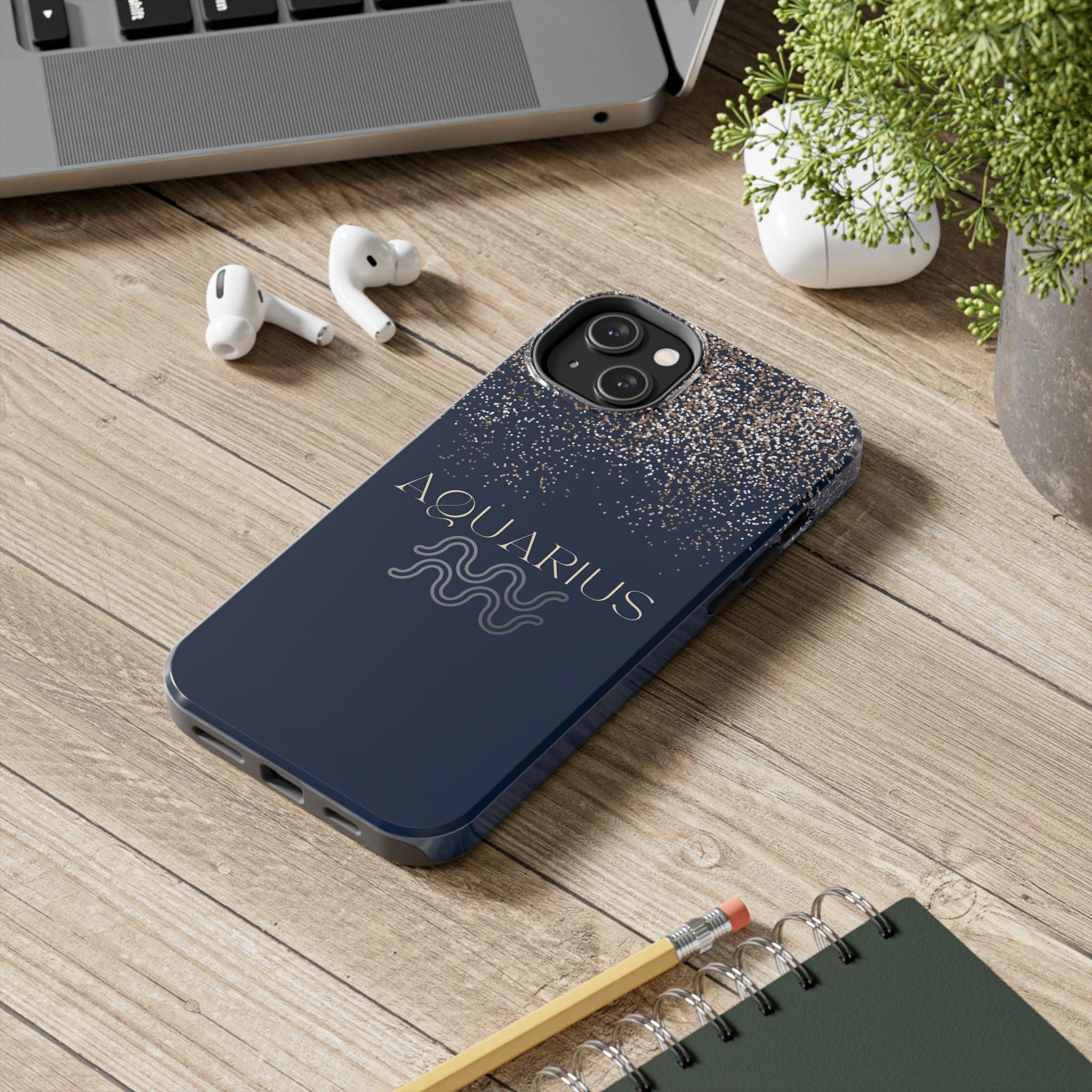 Zodiac Phone Case- Aquarius Tough Cases