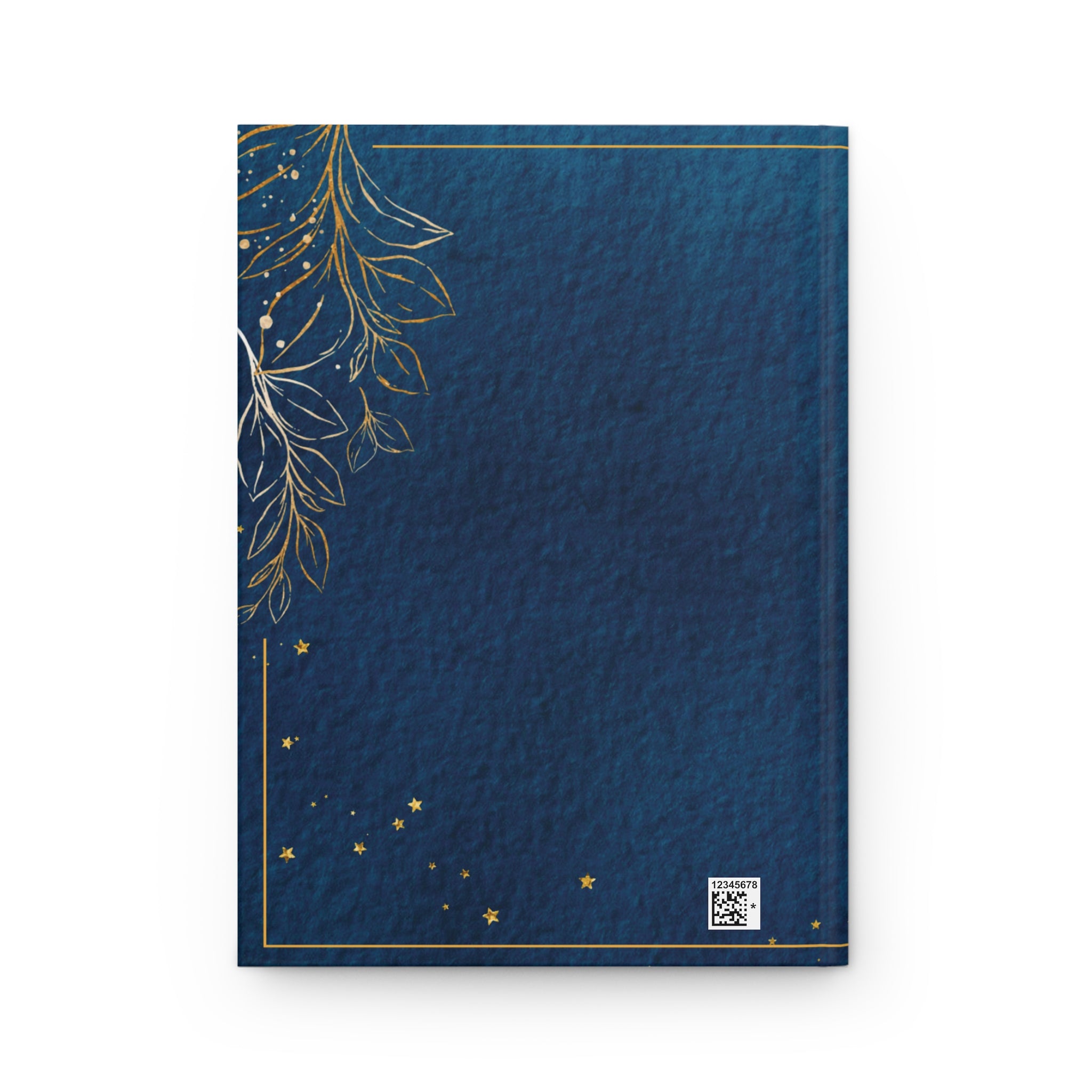 Elegant Blue Hardcover Journal