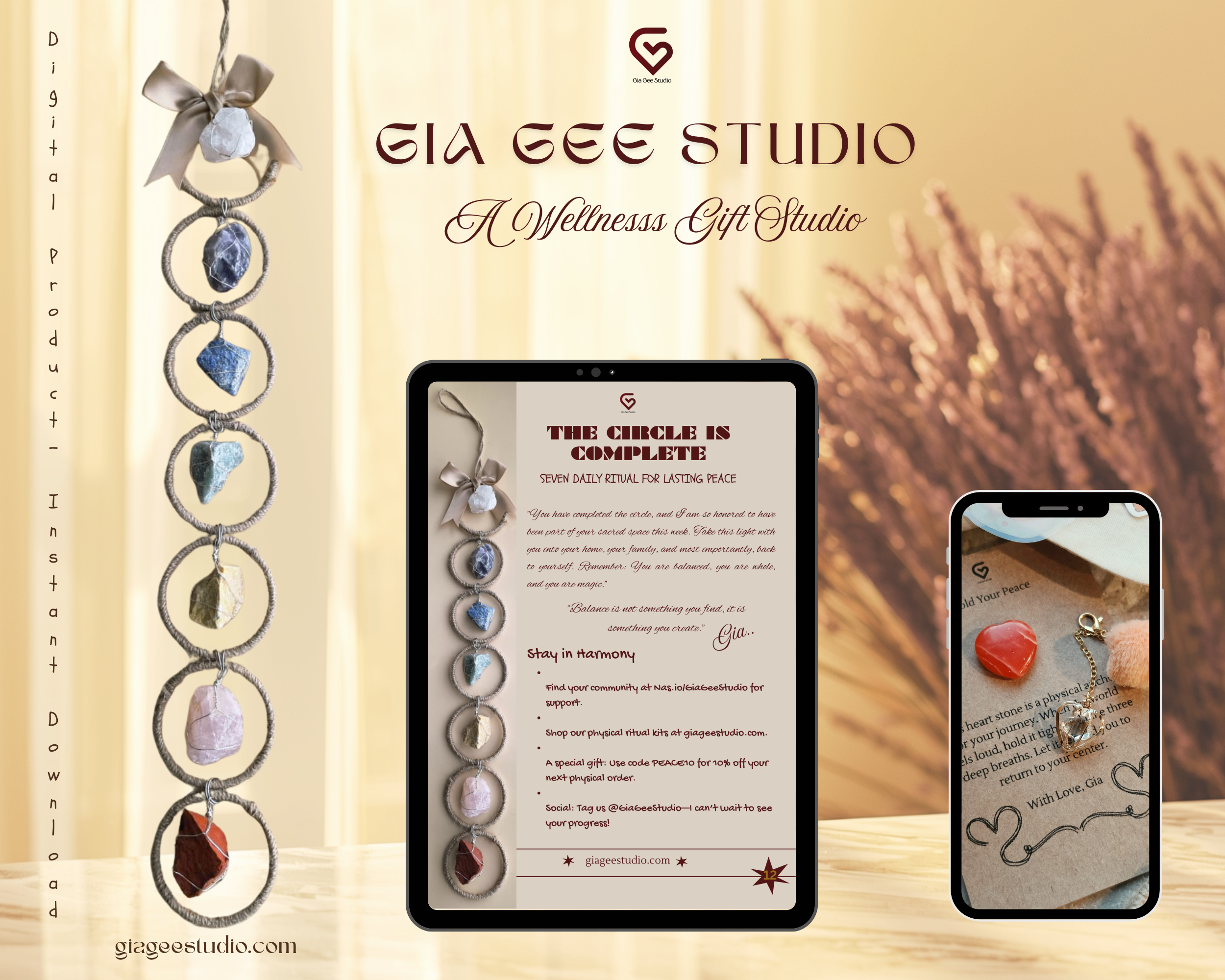 7-Day Chakra Journal | Daily Balance, Mindfulness Guide (Digital Download)