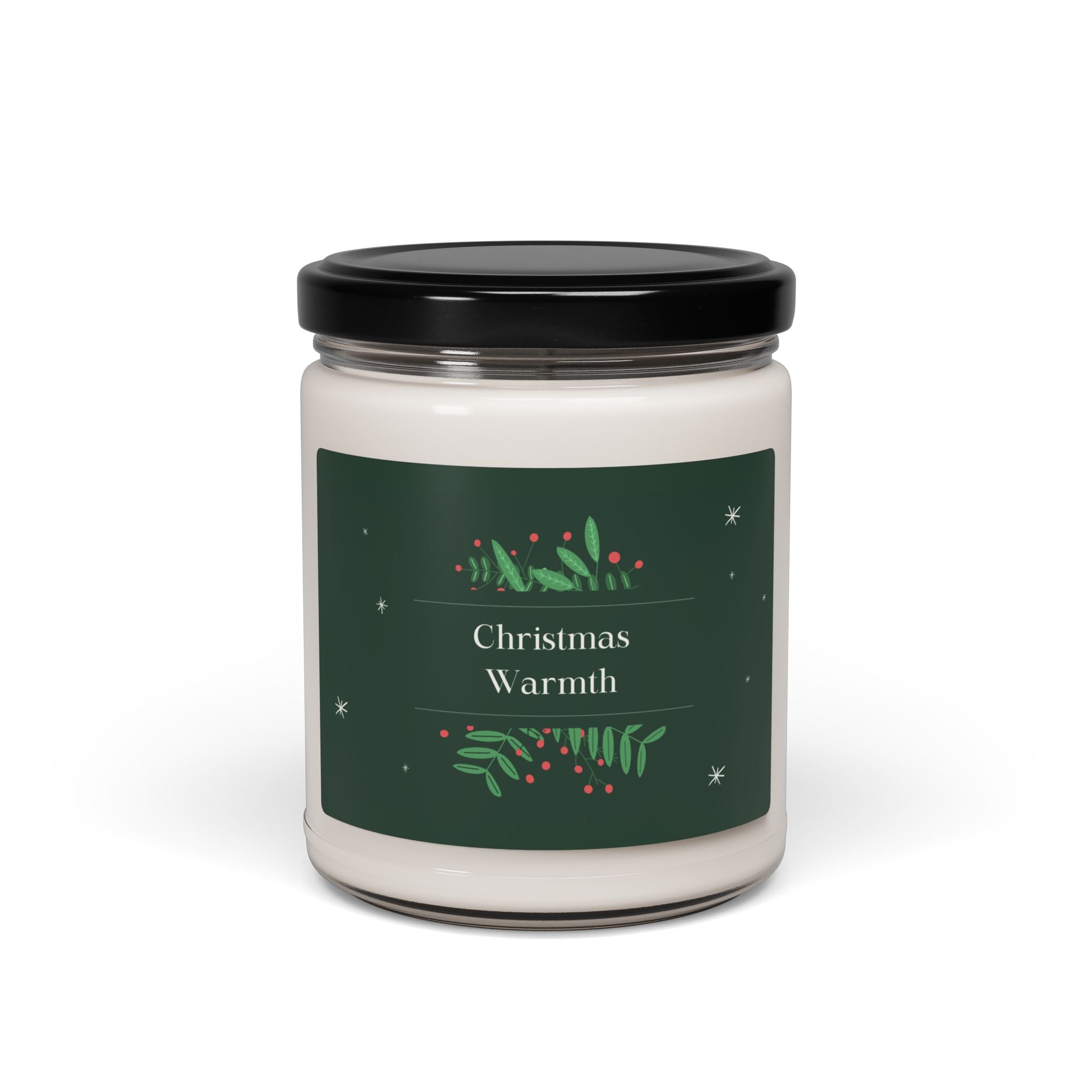 Christmas Warmth Scented Soy Candle, 9oz