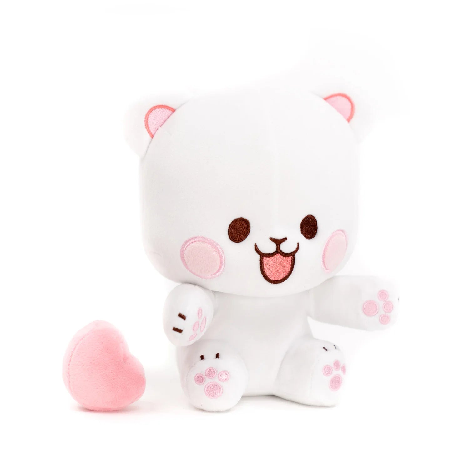 Specific and descriptive, focusing on the character ("Milk") and the unique feature (the heart).