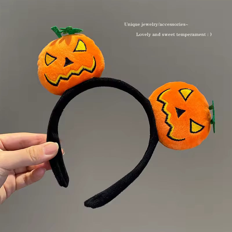 Funny Plush Pumpkin Doll Headband