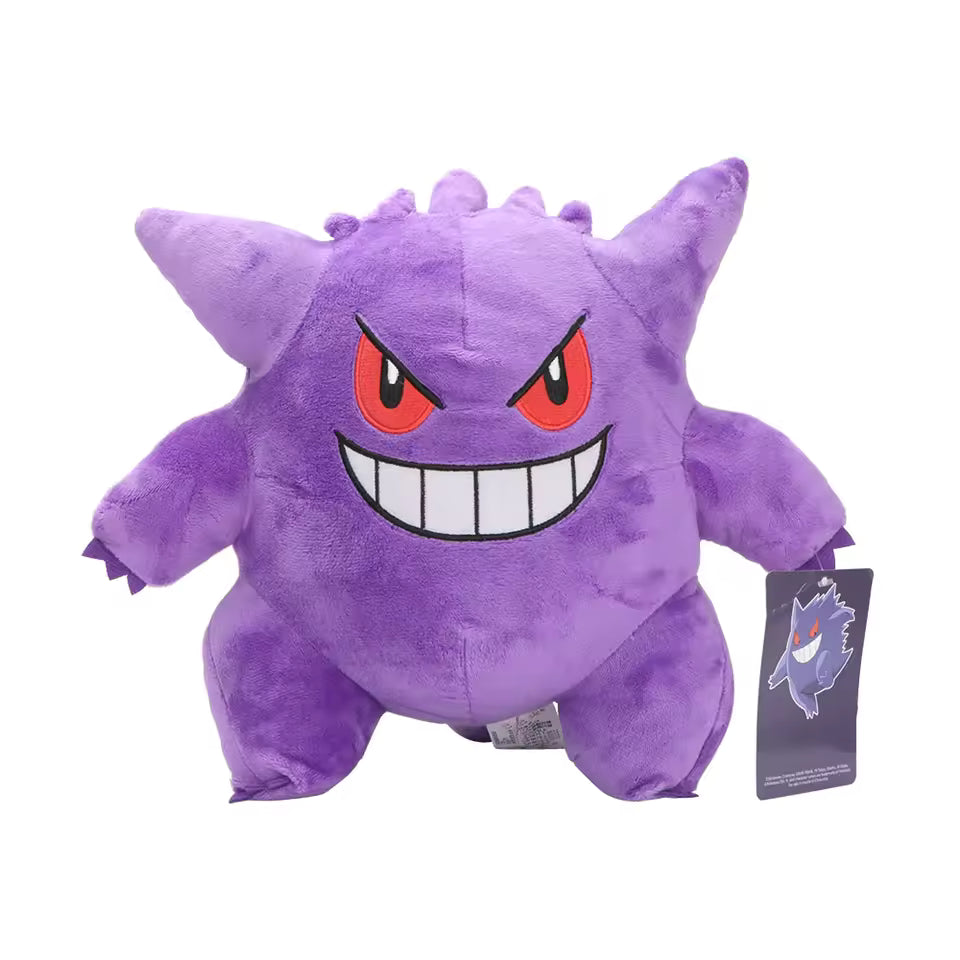 Gengar plush toy cute stuffed animal collectible for Pokémon fans