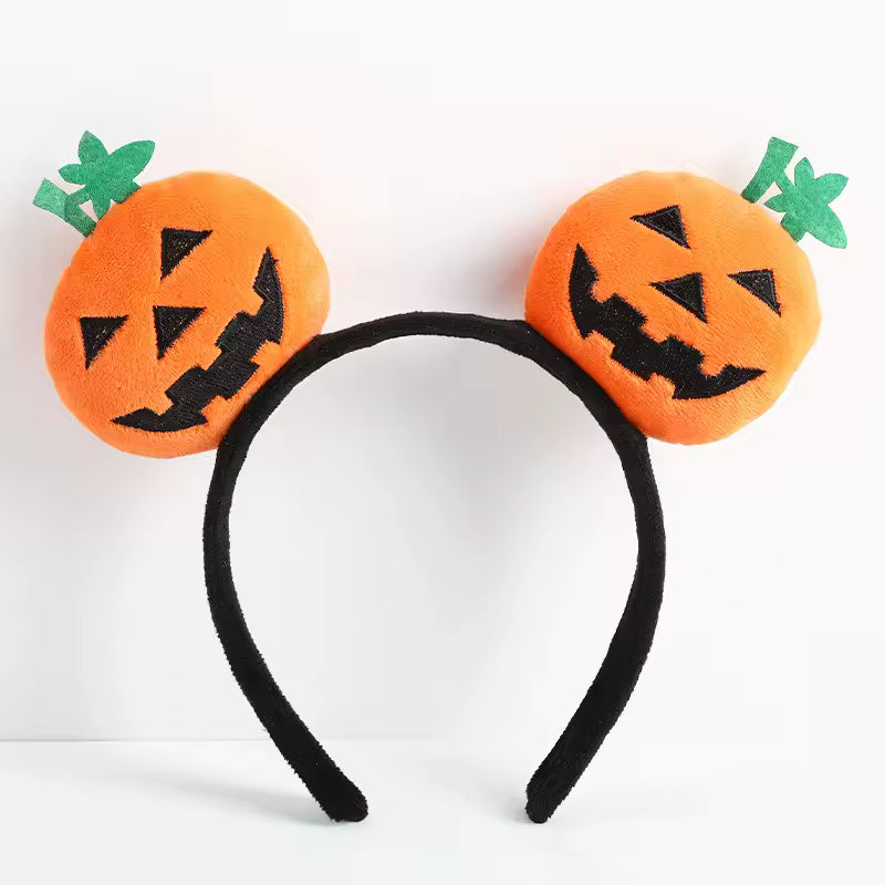 Funny Plush Pumpkin Doll Headband