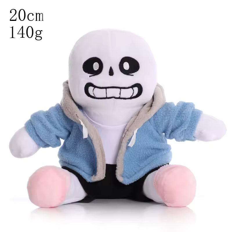 Ultimate Undertale Plush Collection: Sans, Papyrus, Frisk, Alphys & More! Soft Stuffed Doll Figures (20-30cm) for Fans & Kids